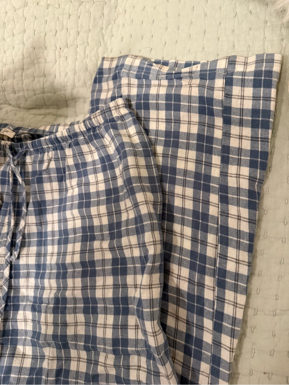 John Galt/Brandy Melville Plaid Pajama Pants - Picture 3 of 4